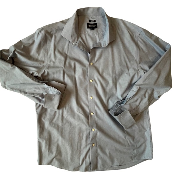 Kenneth Cole Other - 🌸Kenneth Cole Awareness grey men’s size 36/37 tall button-down shirt